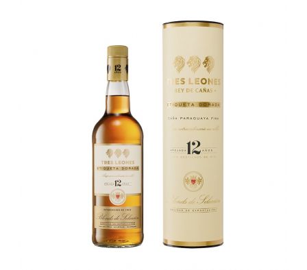 CAÑA TRES LEONES 750ML (12 AÑOS)