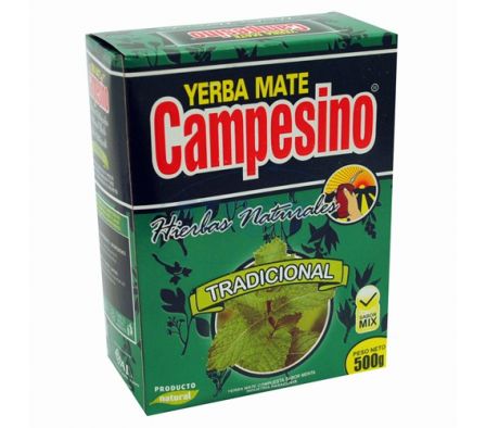 YERBA MATE HIERBAS NATURALES CAMPESINO X 500 G(10)