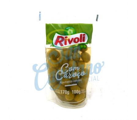 ACEITUNAS VERDES C/CAROZO RIVOLI 170GR(24)SACHET