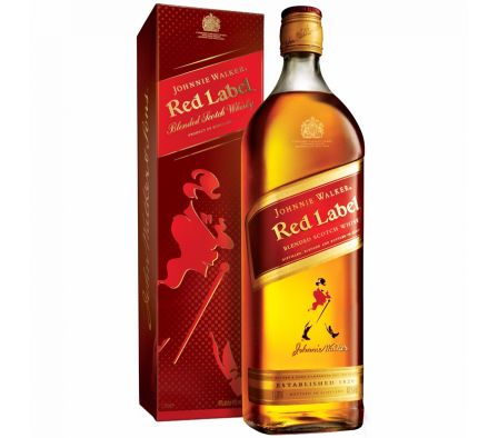 WHISKY ETIQUETA ROJA JOHNNIE WALKER 1 LTS  (12)