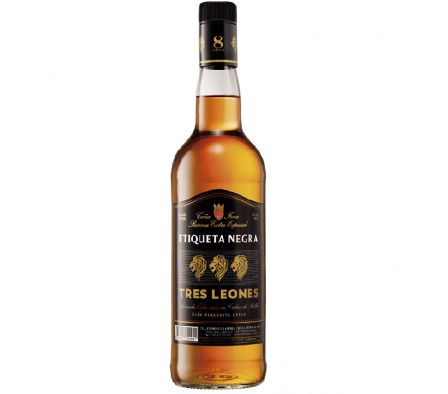 CAÑA ETIQUETA NEGRA TRES LEONES 750ML (12)