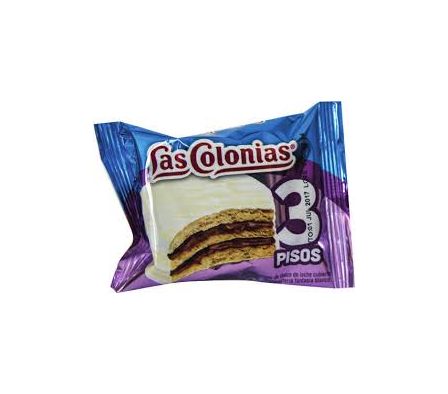 ALFAJOR 3 PISOS BLANCO LAS COLONIAS 65GR (24)