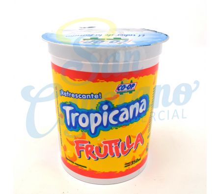 BEBIDA LACTEA FRUTILLA POTE TROPICANA 350GR.