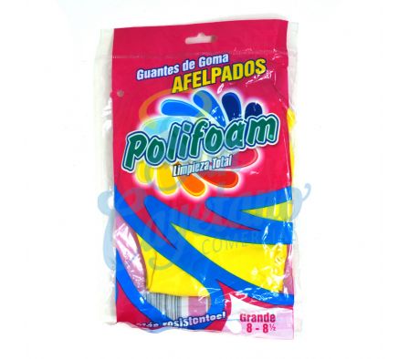 GUANTES DE GOMA GRANDE POLIFOAN (10).