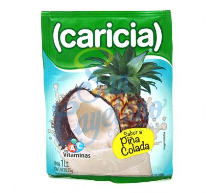 JUGO EN POLVO PIÑA COLADA CARICIA X 20 GRS (160)